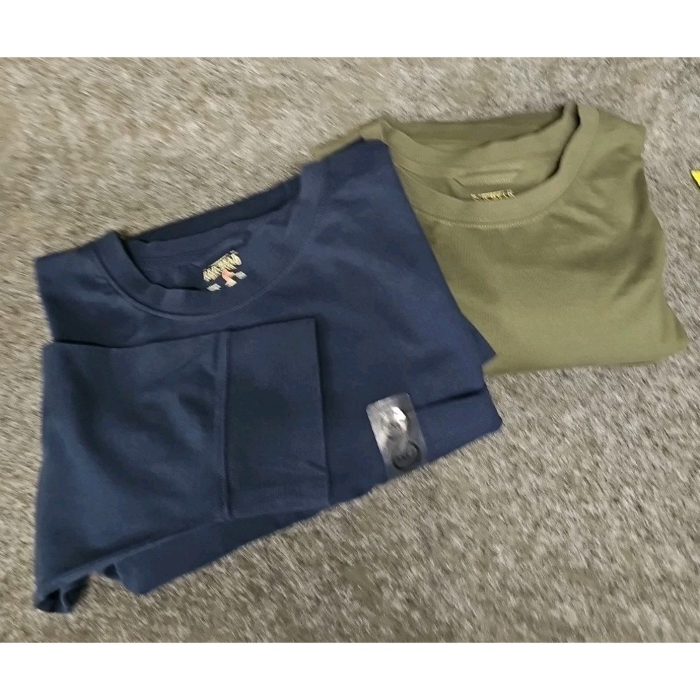 RedHead Men's Longsleeve Pocket Tees, Bundle Of 2, Size 3XLT, NEW